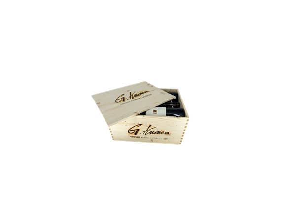 Holzkiste Elite hoch [6x70/75cl] (leer)
