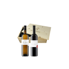 Holzkiste "Geschenkklassiker" [2x70cl]